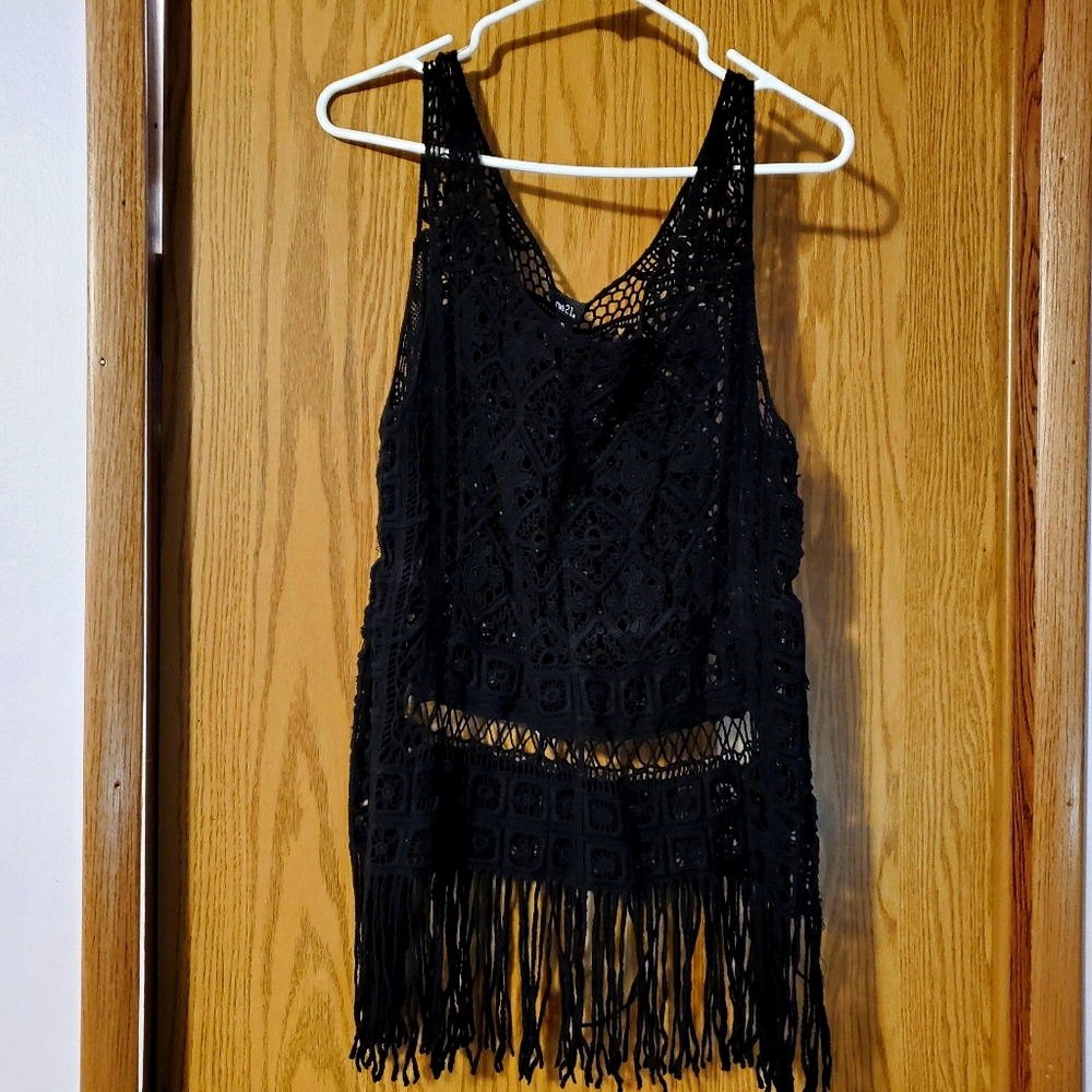 Crochet tank top